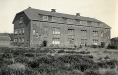 601947 Gezicht op de kazerne op het terrein van de vliegbasis Soesterberg te Soesterberg (gemeente Soest).